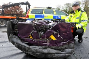uninsured cars are being impounded and crushed by police